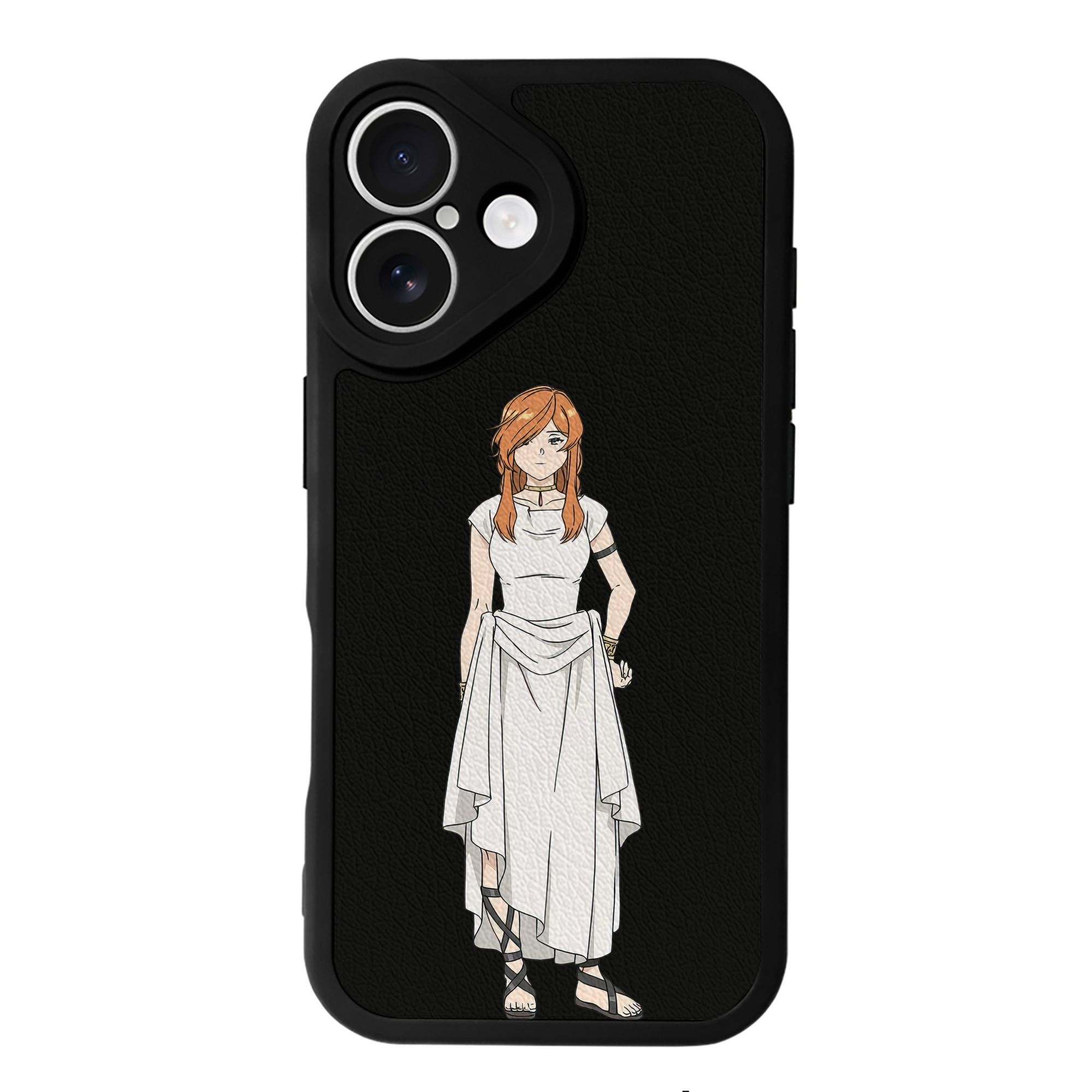 （画像用） 葬送のフリーレン Frieren 【iPhone 16シリーズ対応】シリコンスマホケース（レザー調） 材質：シリコン